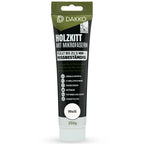 DAKKO Holzkitt Tube 250 g Holzspachtelmasse mit Bambusfasern - Füllmasse zur Reparatur von Schäden für Möbel Türen und Risse Innen und Außen schnelltrocknend rissbeständig